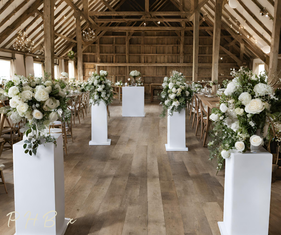 Elegant White Wedding